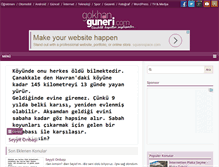 Tablet Screenshot of gokhanguneri.com